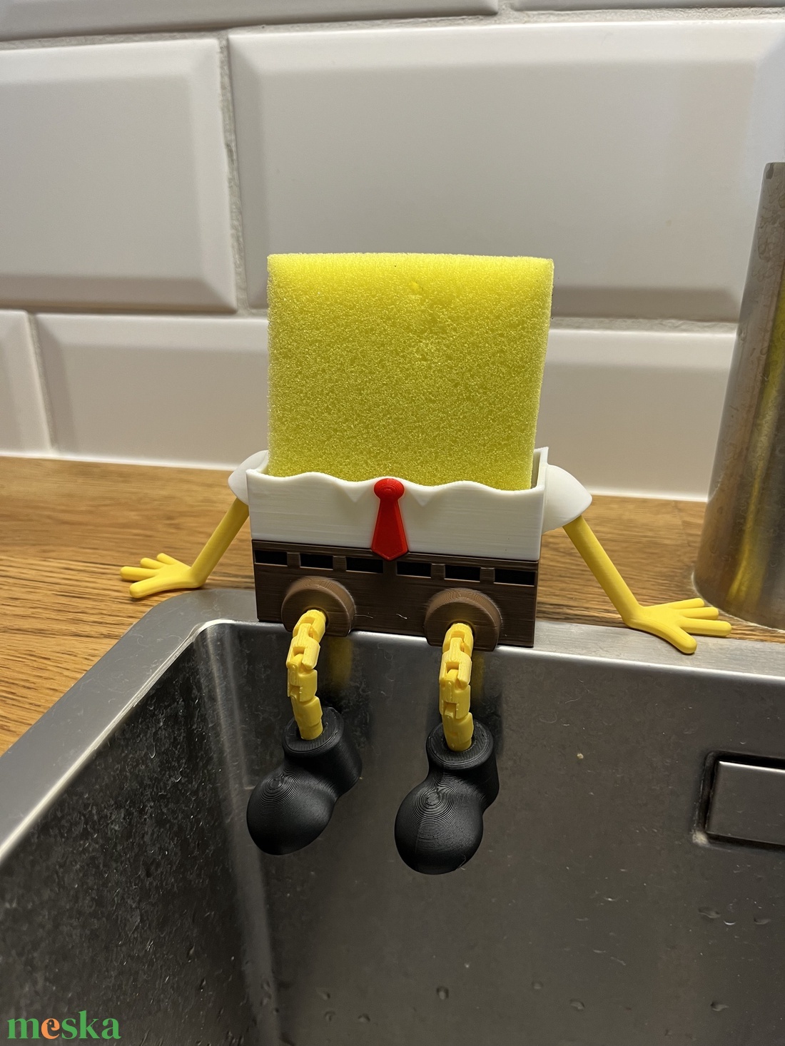 3D nyomtatott szivacstartó SpongyaBob stílusban - otthon & életmód - dekoráció - dísztárgy - Meska.hu 3D nyomtatott szivacstartó SpongyaBob stílusban - otthon & életmód - dekoráció - dísztárgy - Meska.hu