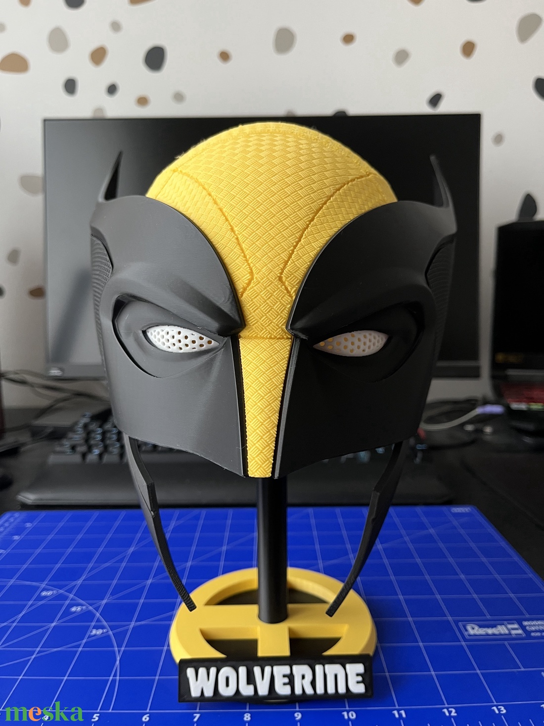 Wolverine maszk ajándék tartóval! - kellékek & szerszámok - díszíthető tárgyak - műanyag - Meska.hu