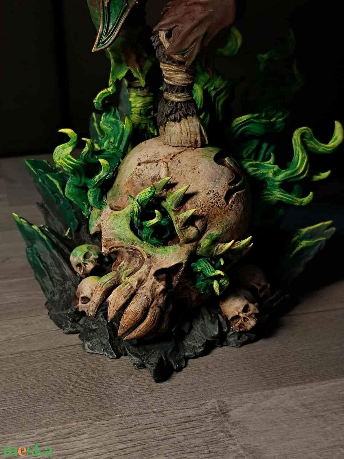 Illidan Stormrage szobor - Word Of Warcraft - művészet - makett, modell - Meska.hu