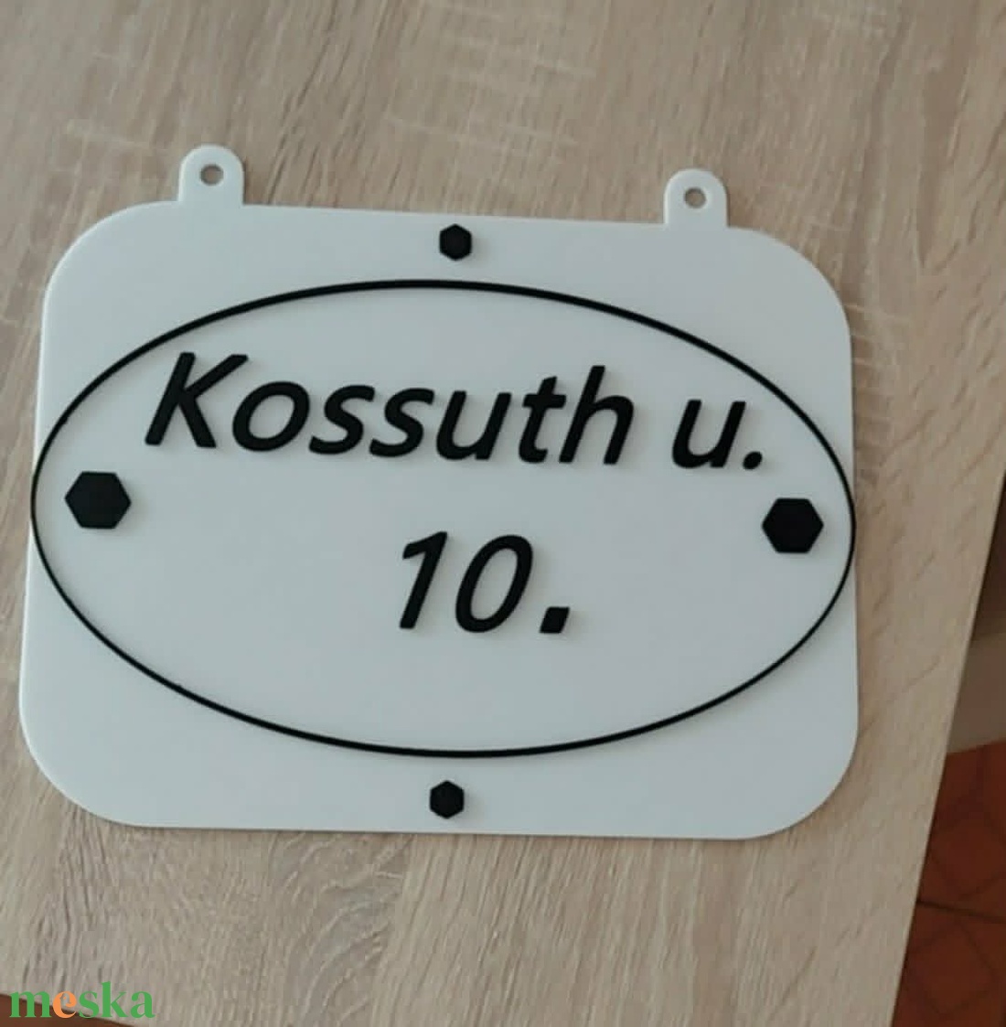 Házszámtábla egyedi igények szerint - otthon & életmód - ház & kert - házszám - Meska.hu