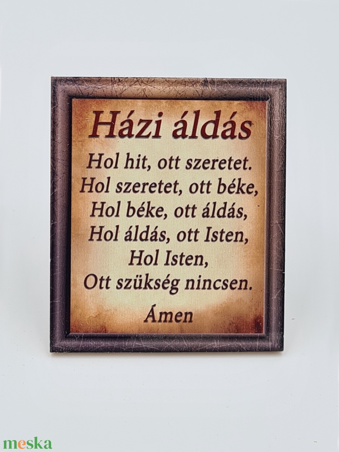Hűtőmágnes - Házi áldás 6x7cm - otthon & életmód - konyhafelszerelés, tálalás - konyhai dekoráció - hűtőmágnes - Meska.hu Hűtőmágnes - Házi áldás 6x7cm - otthon & életmód - konyhafelszerelés, tálalás - konyhai dekoráció - hűtőmágnes - Meska.hu