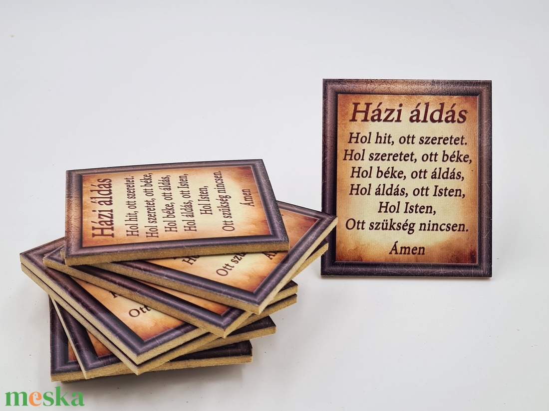 Hűtőmágnes - Házi áldás 6x7cm - otthon & életmód - konyhafelszerelés, tálalás - konyhai dekoráció - hűtőmágnes - Meska.hu Hűtőmágnes - Házi áldás 6x7cm - otthon & életmód - konyhafelszerelés, tálalás - konyhai dekoráció - hűtőmágnes - Meska.hu