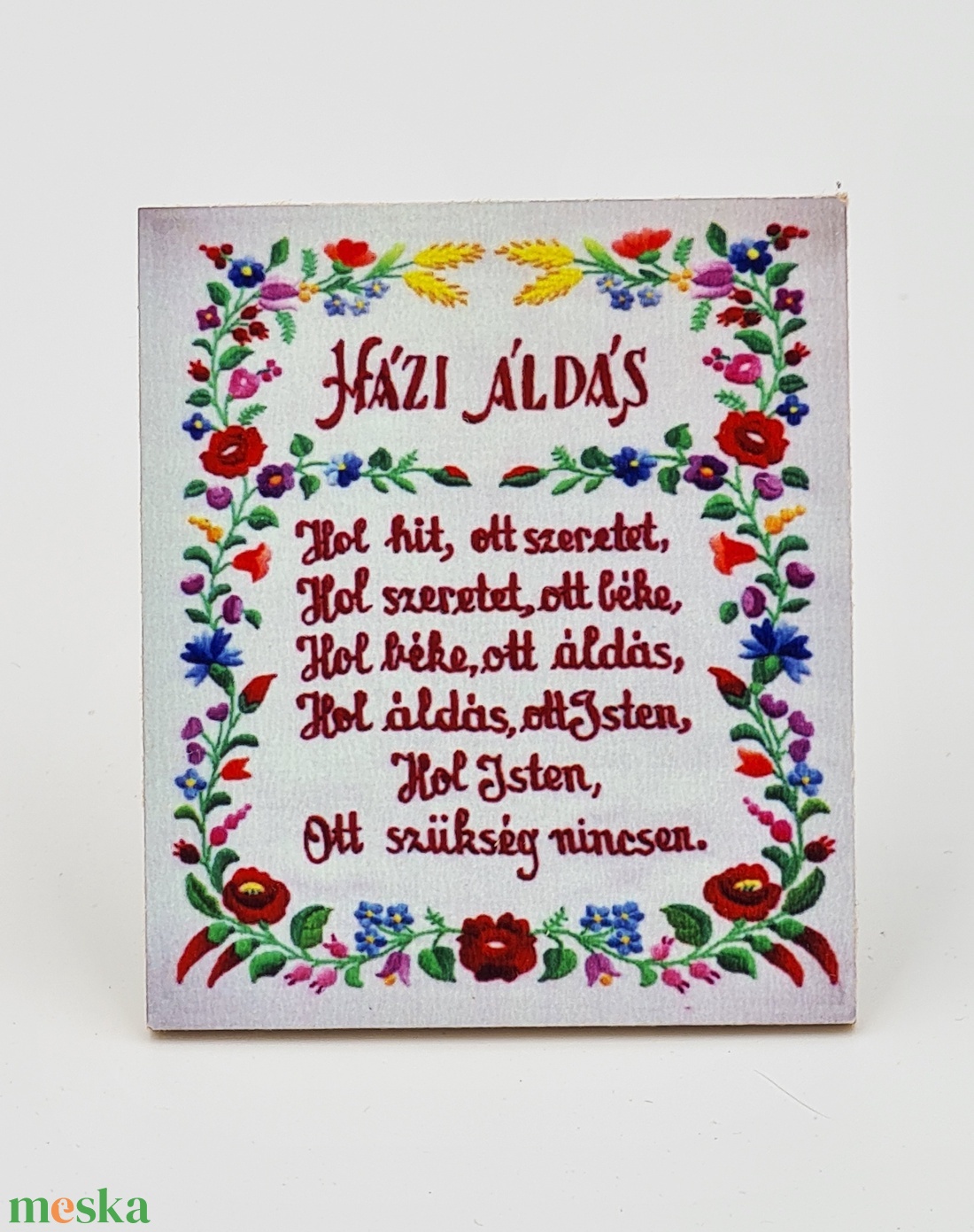 Hűtőmágnes - Házi áldás 6x7cm - otthon & életmód - konyhafelszerelés, tálalás - konyhai dekoráció - hűtőmágnes - Meska.hu Hűtőmágnes - Házi áldás 6x7cm - otthon & életmód - konyhafelszerelés, tálalás - konyhai dekoráció - hűtőmágnes - Meska.hu