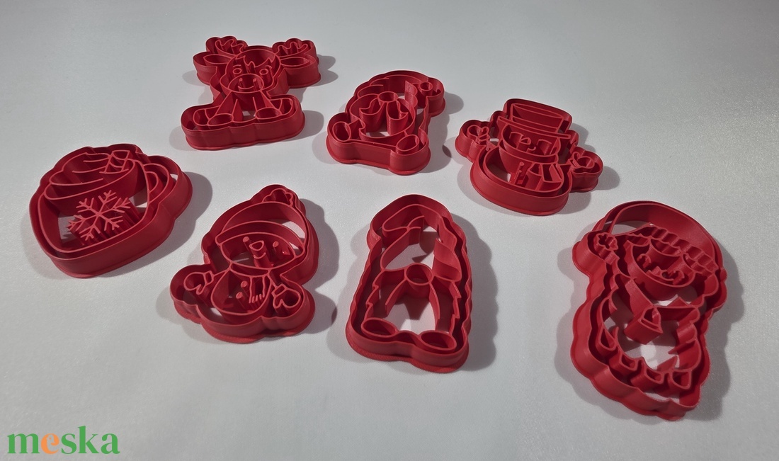 Karácsonyi sütikiszúró - élelmiszer - édesség - mézeskalács - Meska.hu