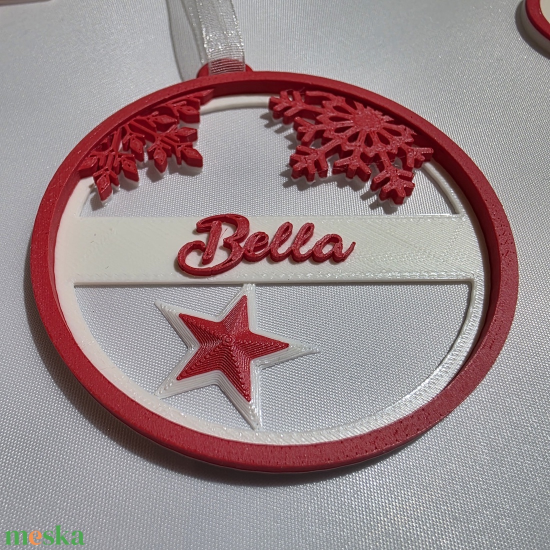 Karácsonyfa Neves kutyás/macskás/sima dísz - karácsony - karácsonyi lakásdekoráció - karácsonyfadíszek - Meska.hu