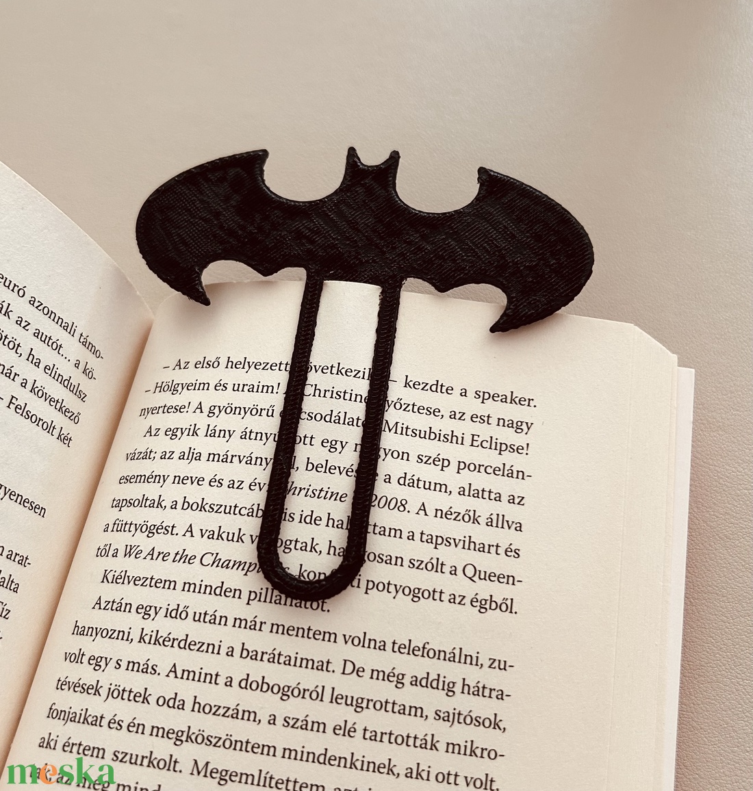 Könyvjelző - batman - könyv & zene - könyvjelző - Meska.hu