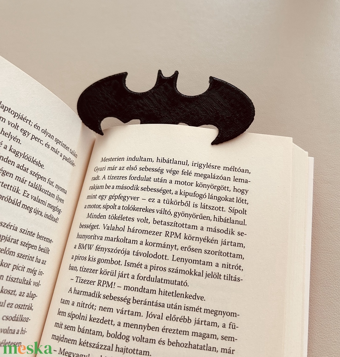 Könyvjelző - batman - könyv & zene - könyvjelző - Meska.hu