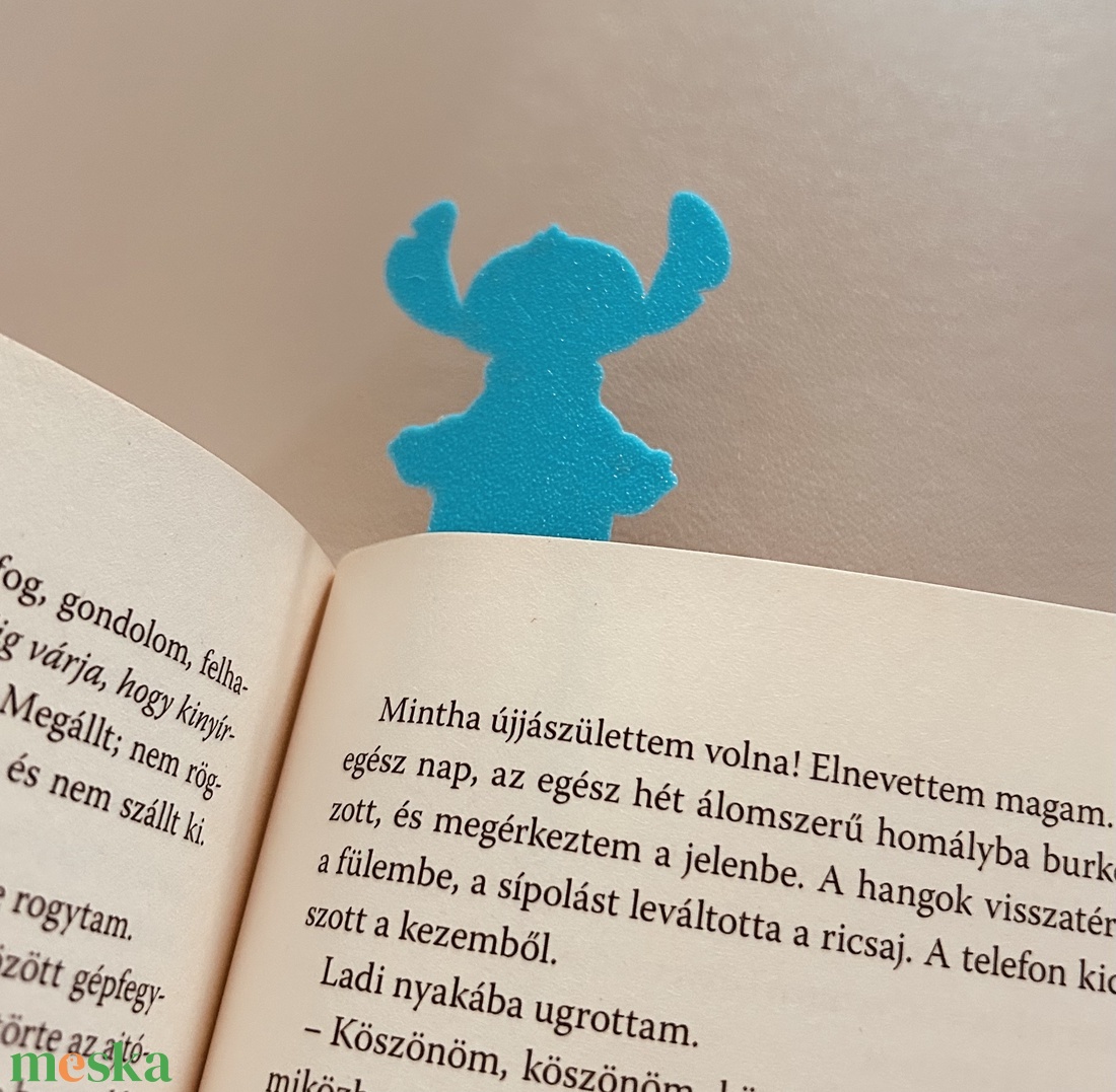 Könyvjelző - Stitch - könyv & zene - könyvjelző - Meska.hu