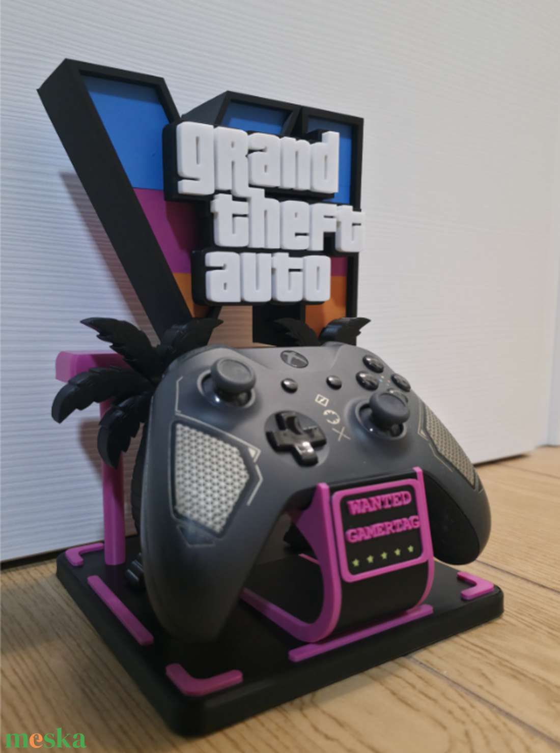 GTA VI Xbox / PS5 joystick tartó . - otthon & életmód - tárolás & rendszerezés - kontroller tartók - Meska.hu
