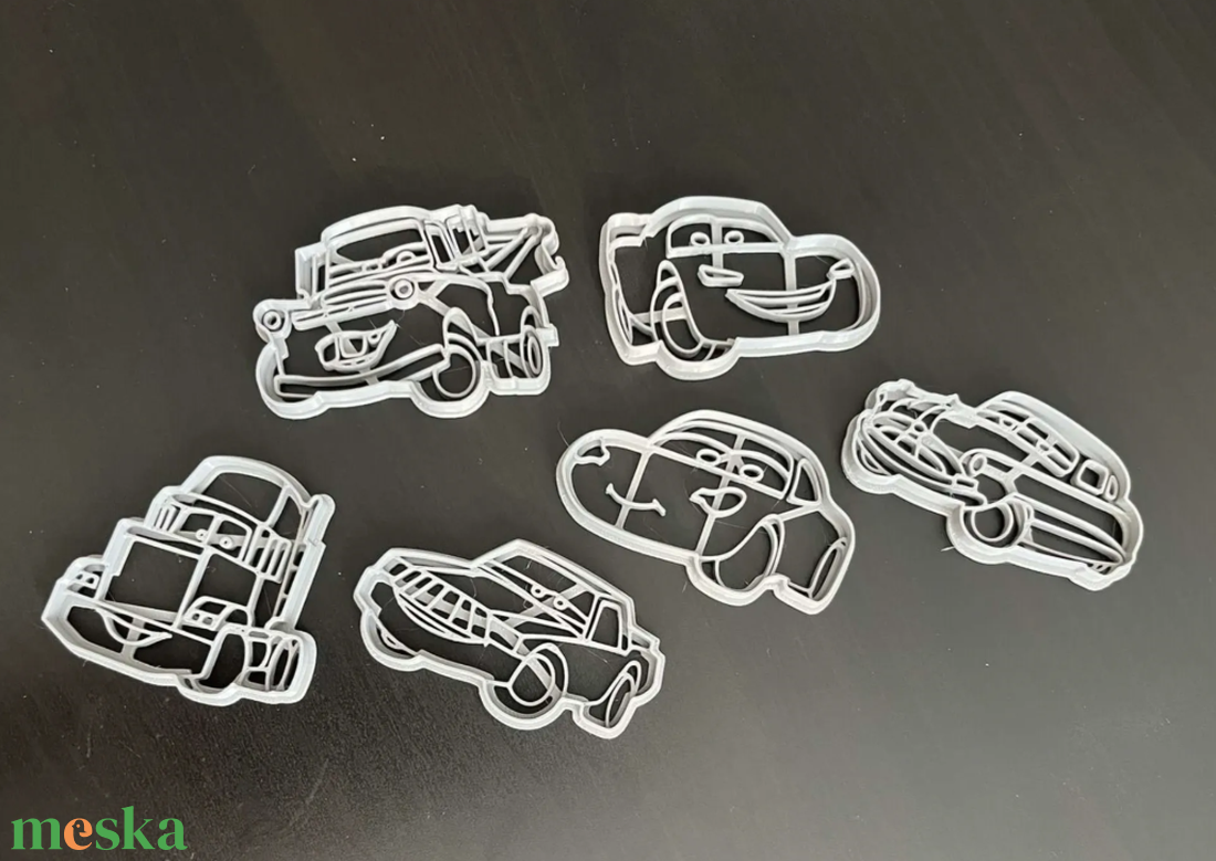 3D Nyomtatott Verdák Süteménykiszúró Szett (6 darabos) - otthon & életmód - konyhafelszerelés, tálalás - sütés, főzés - sütikiszúró - Meska.hu