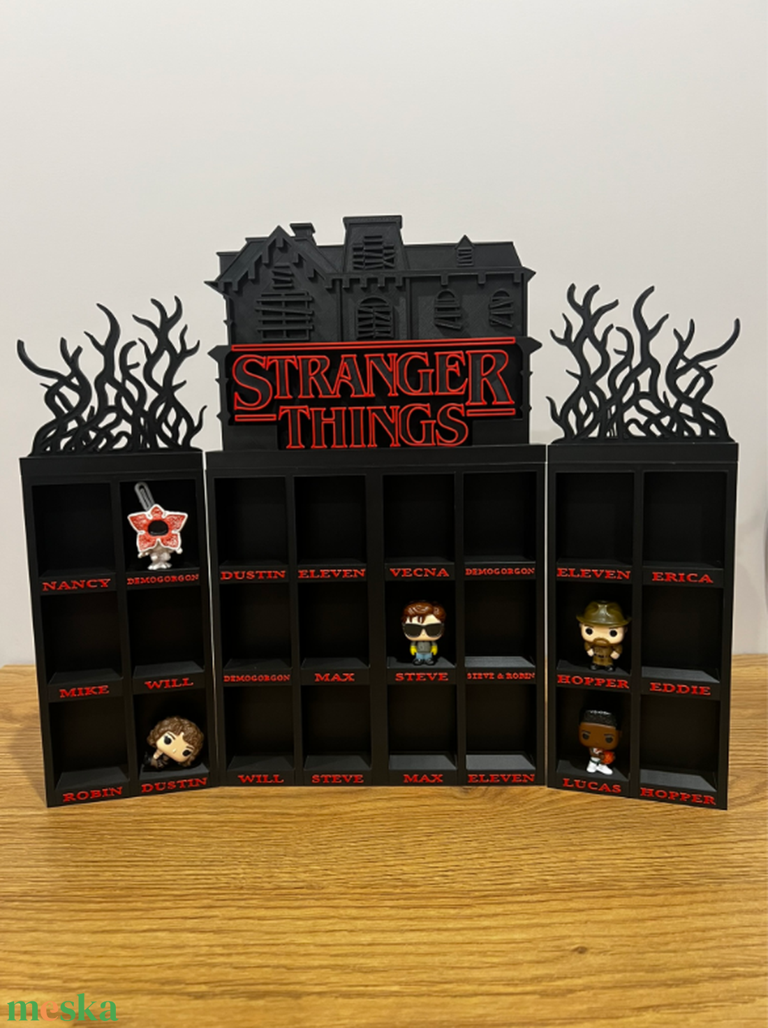 3D Nyomtatott Stranger Things Figuratartó Állvány - otthon & életmód - dekoráció - asztal és polc dekoráció - dekorációs tál, tartó - Meska.hu