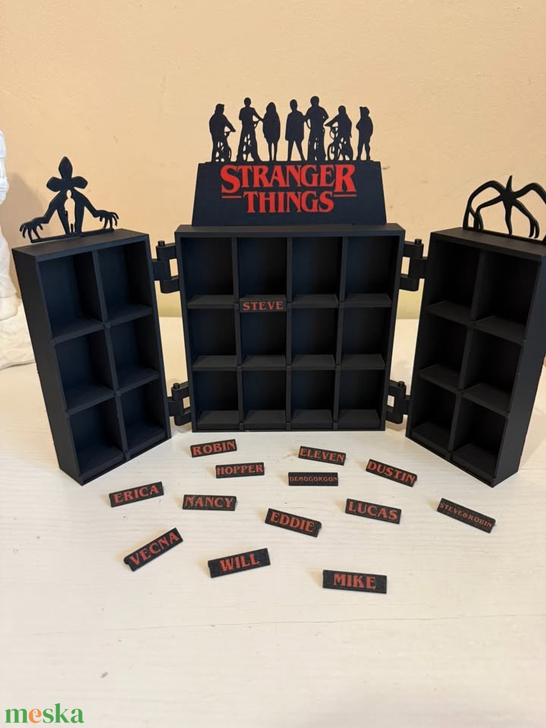 3D Nyomtatott Stranger Things Nyitható Tárolódoboz - otthon & életmód - dekoráció - asztal és polc dekoráció - dekorációs tál, tartó - Meska.hu