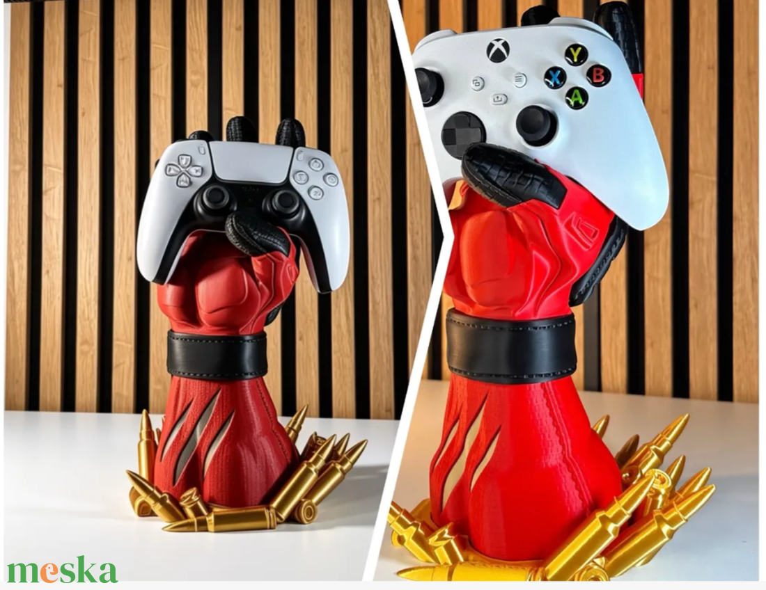  Deadpool Special Edition 3D Nyomtatott Kontrollertartó Állvány  - otthon & életmód - tárolás & rendszerezés - kontroller tartók - Meska.hu