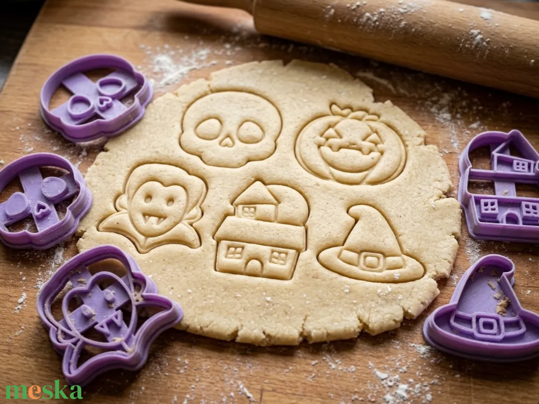 Halloween Süteménykiszúró Szett � 5 db-os Kísérteties Kollekció! - otthon & életmód - konyhafelszerelés, tálalás - sütés, főzés - sütikiszúró - Meska.hu