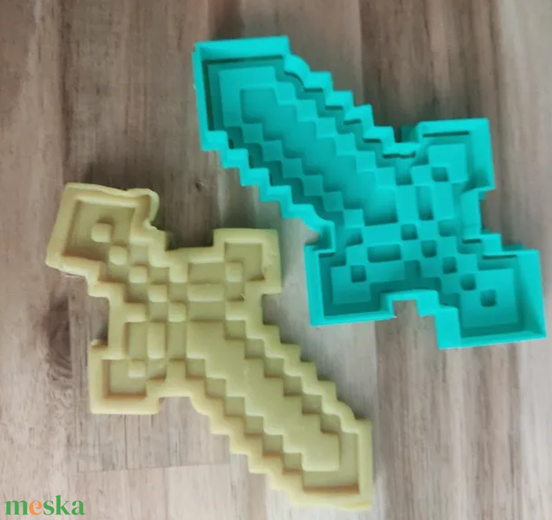 Minecraft témájú süteménykiszúró szett (7 db) - otthon & életmód - konyhafelszerelés, tálalás - sütés, főzés - sütikiszúró - Meska.hu
