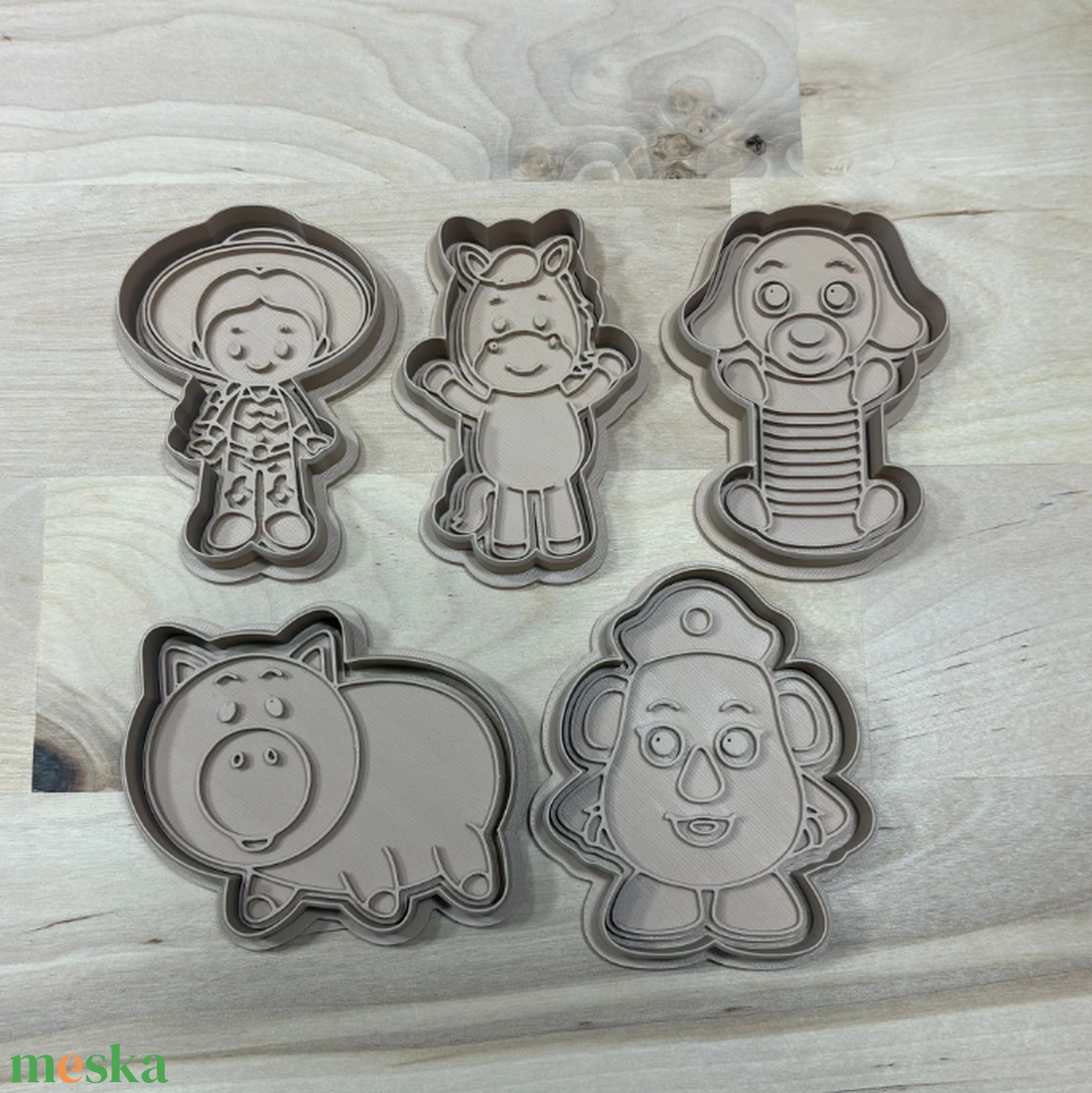 Toy Story (Játékháború) ihlette süteménykiszúró szett (5 db) - otthon & életmód - konyhafelszerelés, tálalás - sütés, főzés - sütikiszúró - Meska.hu