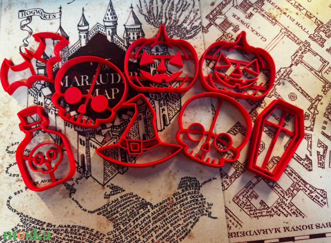  Halloween süteménykiszúró szett (8 db) - otthon & életmód - konyhafelszerelés, tálalás - sütés, főzés - sütikiszúró - Meska.hu
