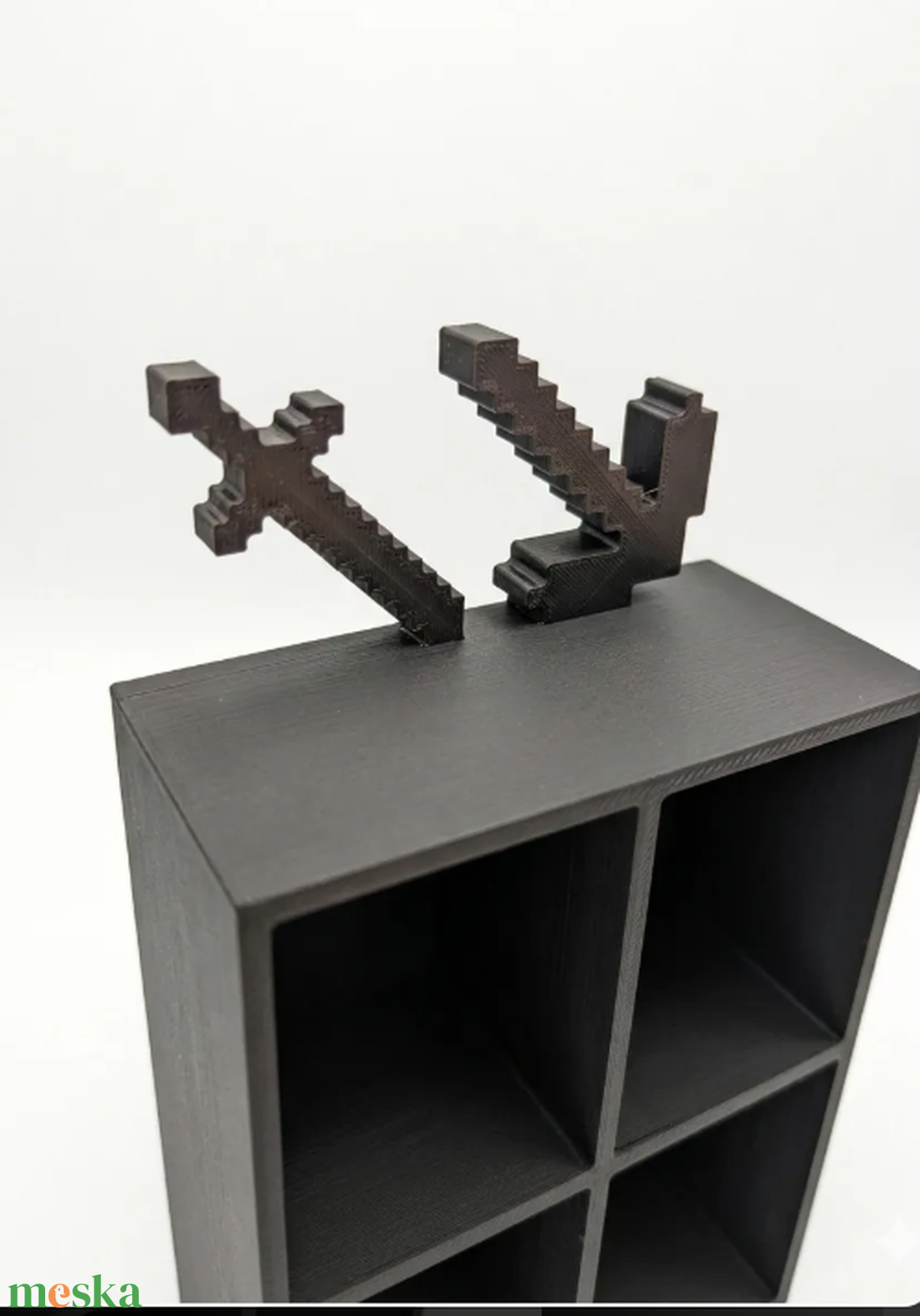 Minecraft gyűjtői polc és bemutató állvány  - otthon & életmód - dekoráció - asztal és polc dekoráció - dekorációs tál, tartó - Meska.hu