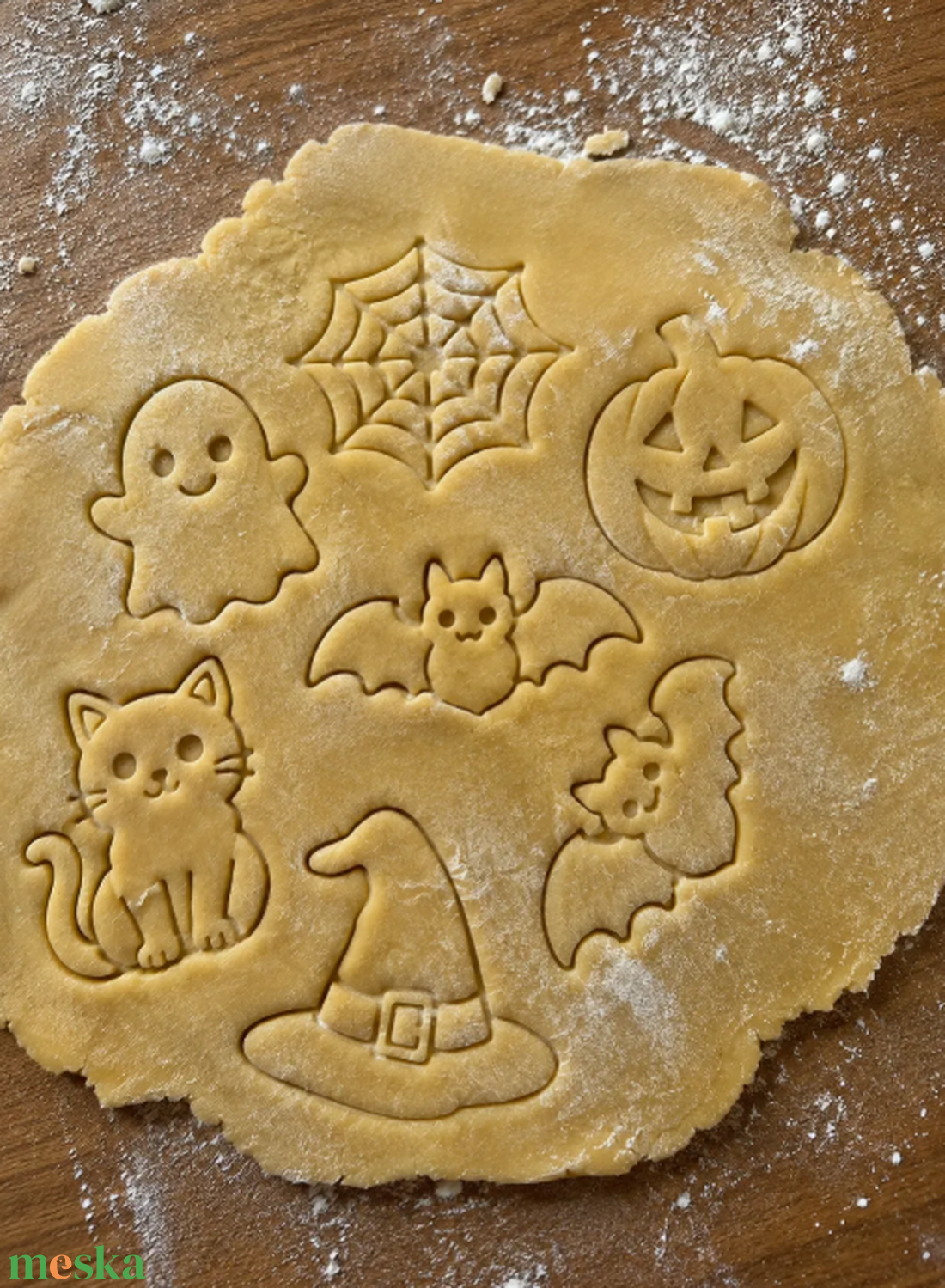 Kísérteties Halloween süteménykiszúró  szett (6 db) - otthon & életmód - konyhafelszerelés, tálalás - sütés, főzés - sütikiszúró - Meska.hu