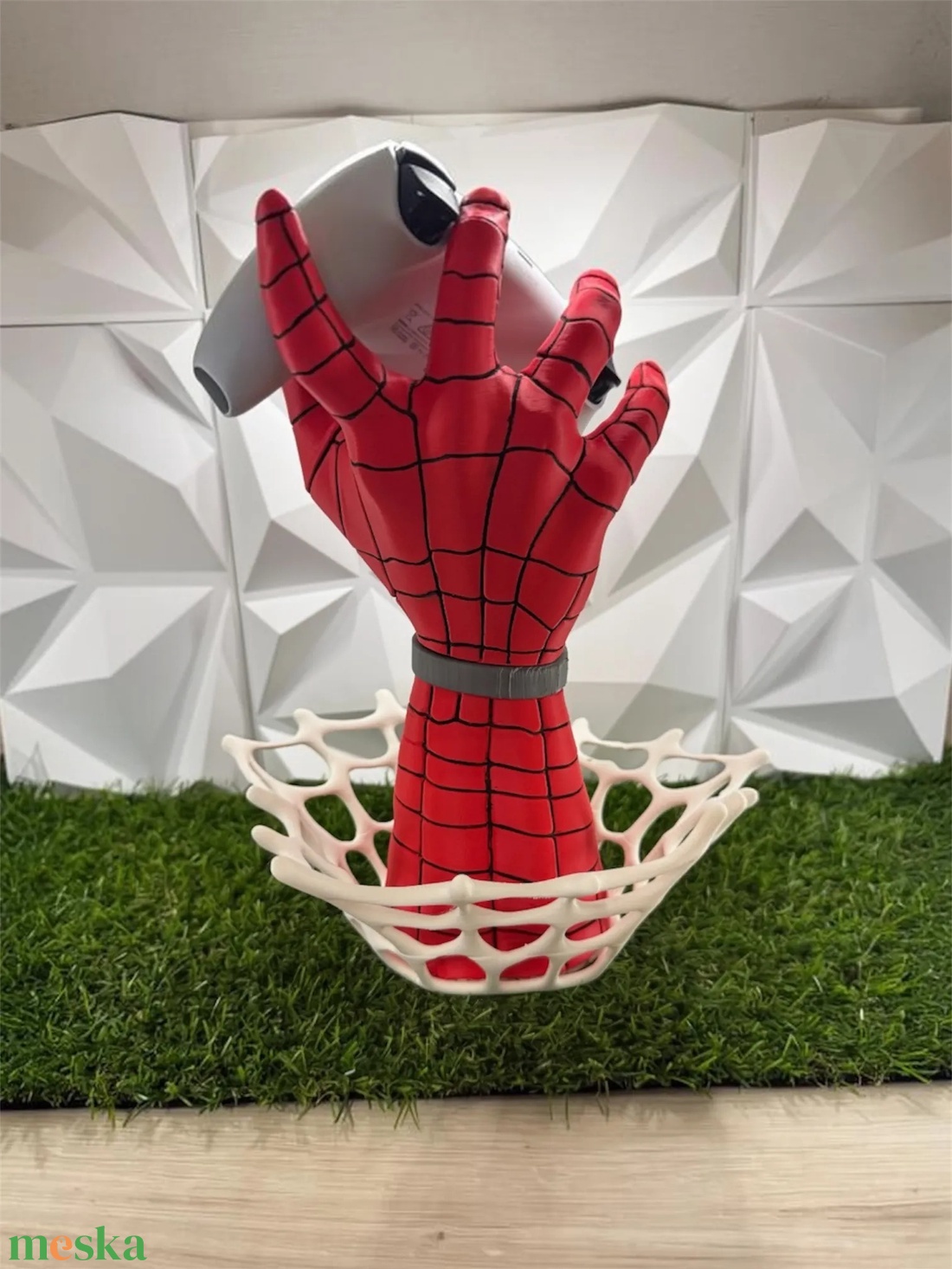 Marvel Pókember / Spider-Man Kontroller Tartó Állvány - otthon & életmód - tárolás & rendszerezés - kontroller tartók - Meska.hu