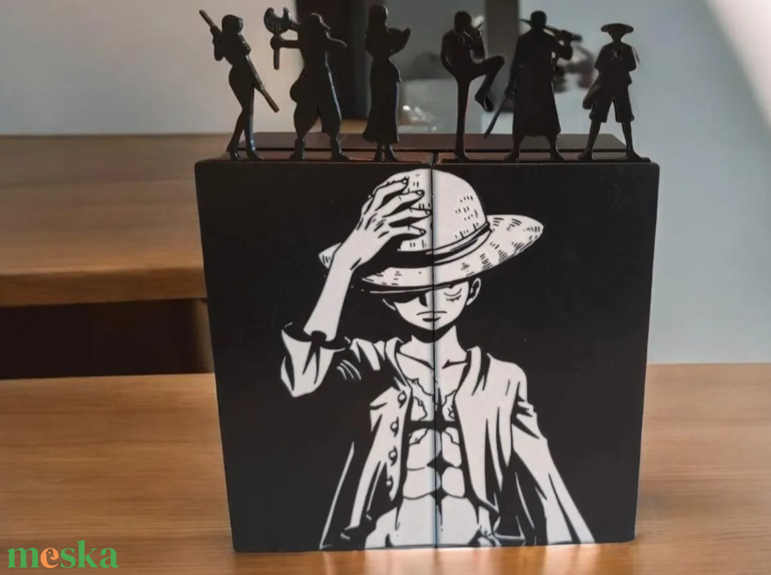  One Piece Gyűjtői Minifigura Vitrin  - otthon & életmód - dekoráció - asztal és polc dekoráció - dekorációs tál, tartó - Meska.hu