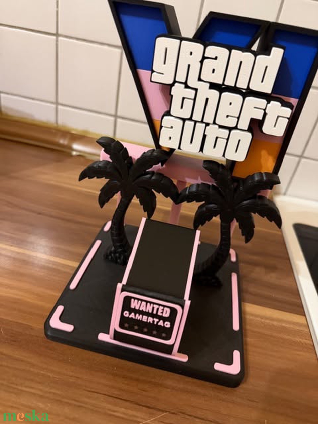 GTA VI Xbox / PS5 joystick tartó . - otthon & életmód - tárolás & rendszerezés - kontroller tartók - Meska.hu