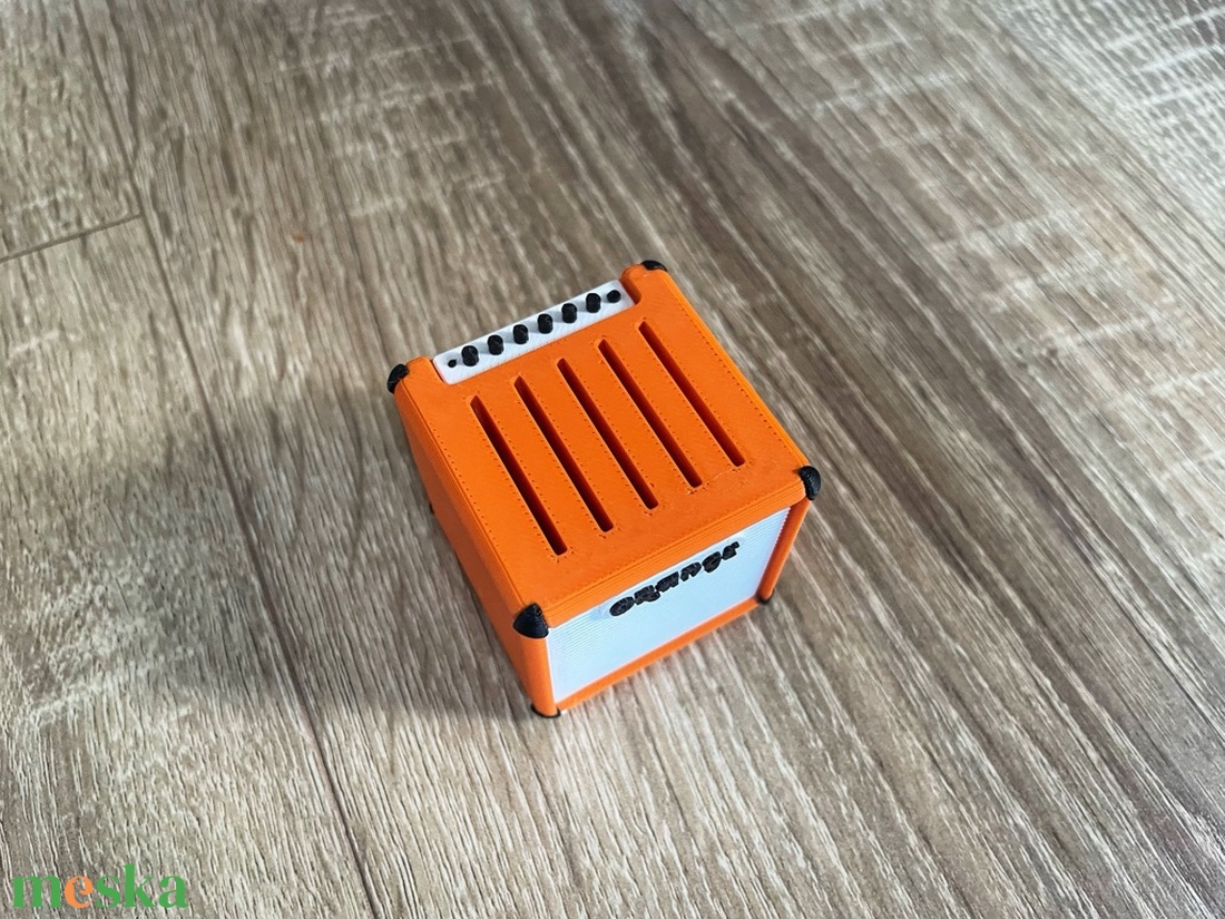Gitár pengető tartó - Orange - 5 darabos - könyv & zene - hangszer & hangszertok - Meska.hu