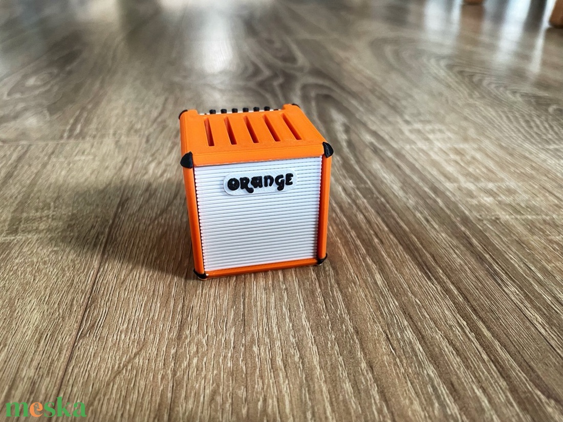 Gitár pengető tartó - Orange - 5 darabos - könyv & zene - hangszer & hangszertok - Meska.hu