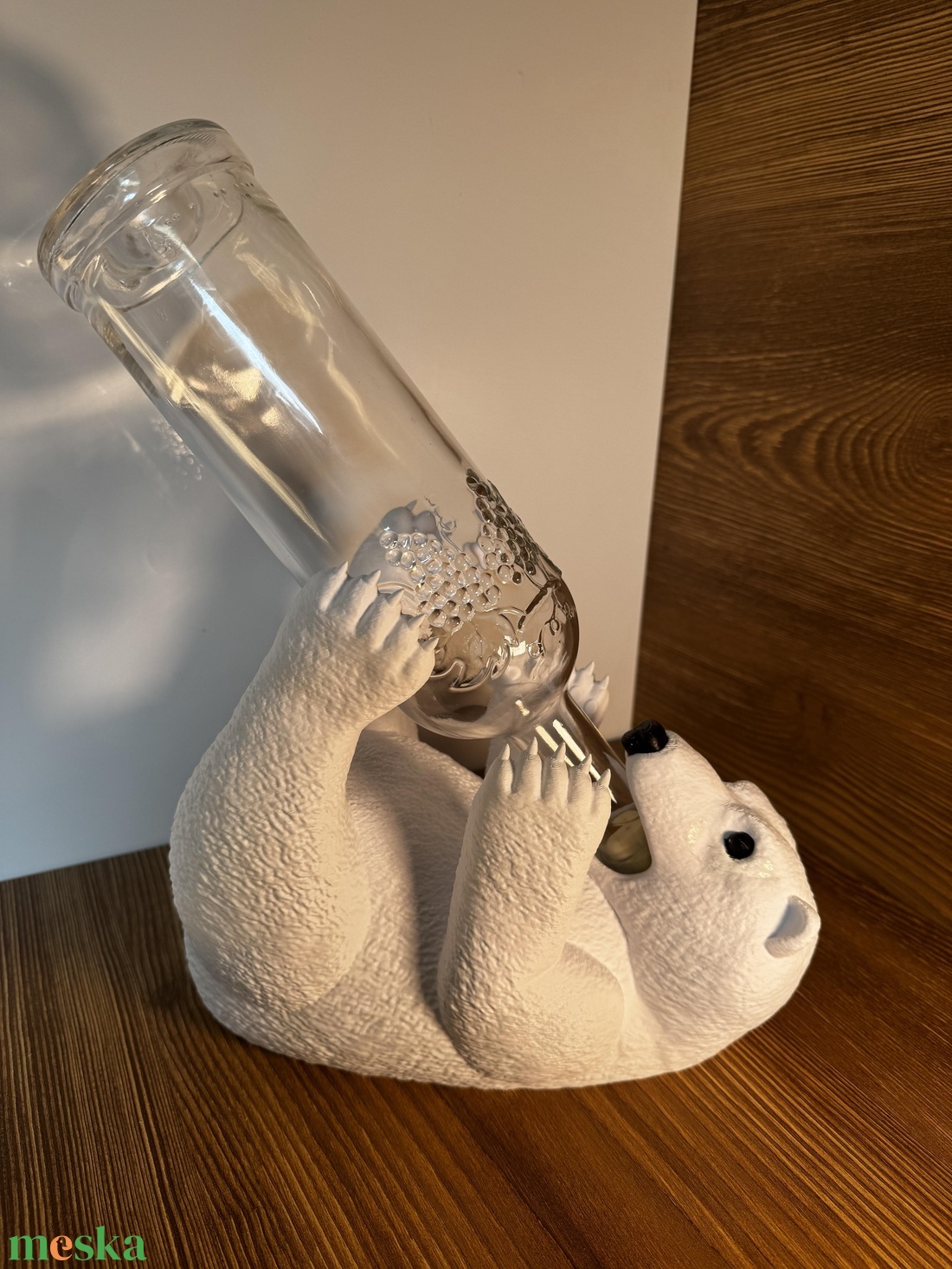 Jegesmedve bortartó - otthon & életmód - konyhafelszerelés, tálalás - tálalás - bortartó - Meska.hu