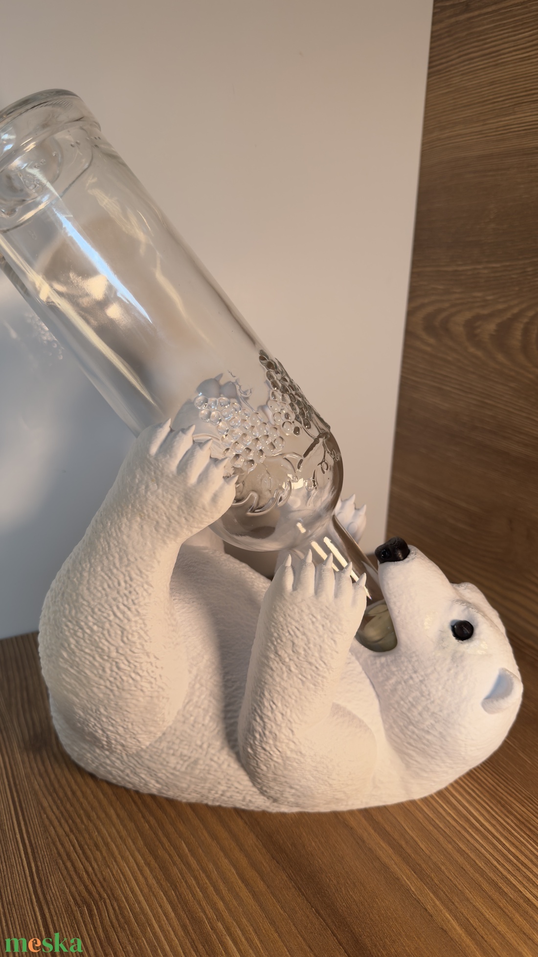 Jegesmedve bortartó - otthon & életmód - konyhafelszerelés, tálalás - tálalás - bortartó - Meska.hu