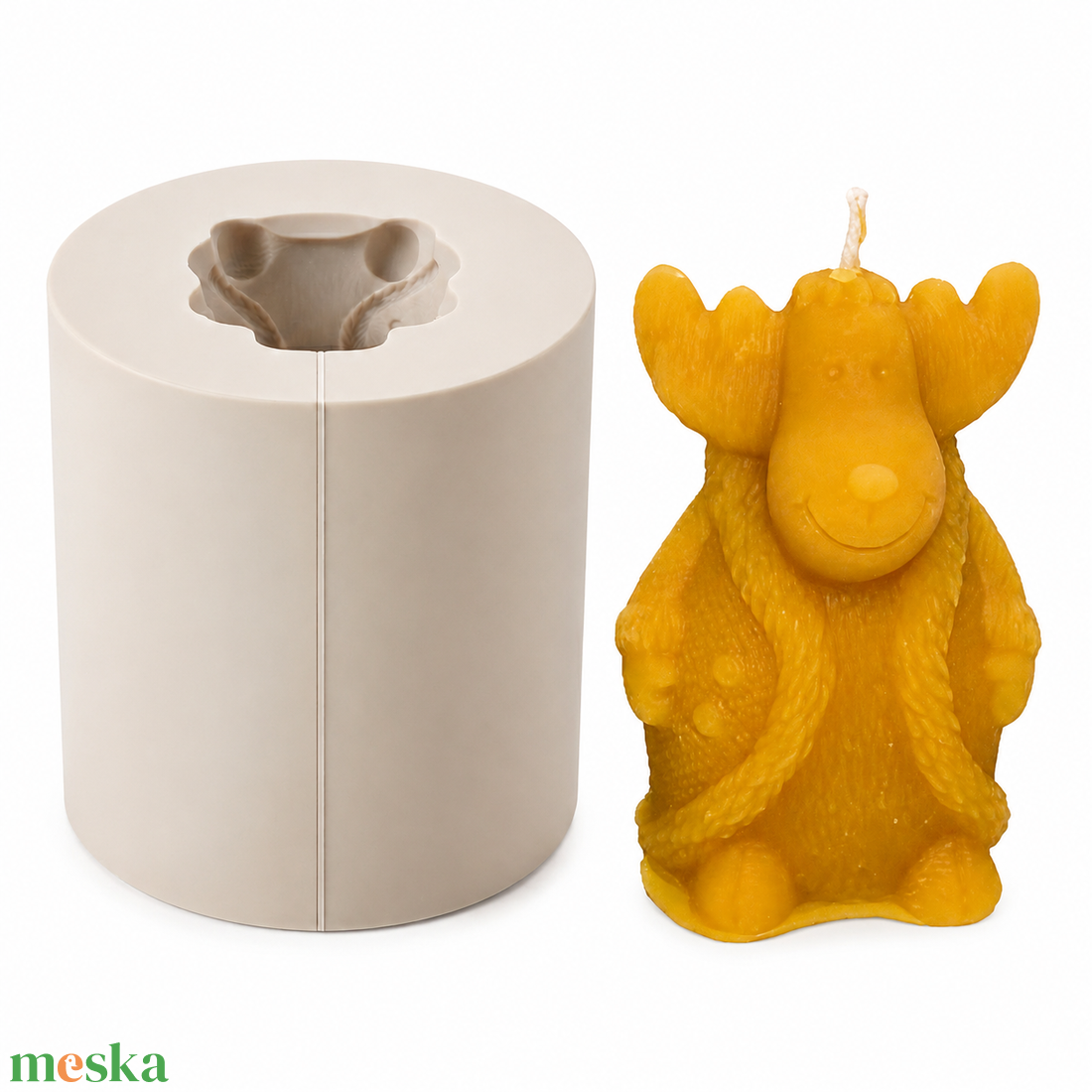 Kis Rudolf Szilikon  Forma � Rénszarvas Karácsonyi Öntőforma - kellékek & szerszámok - vegyes alapanyag - szilikon öntőforma - Meska.hu
