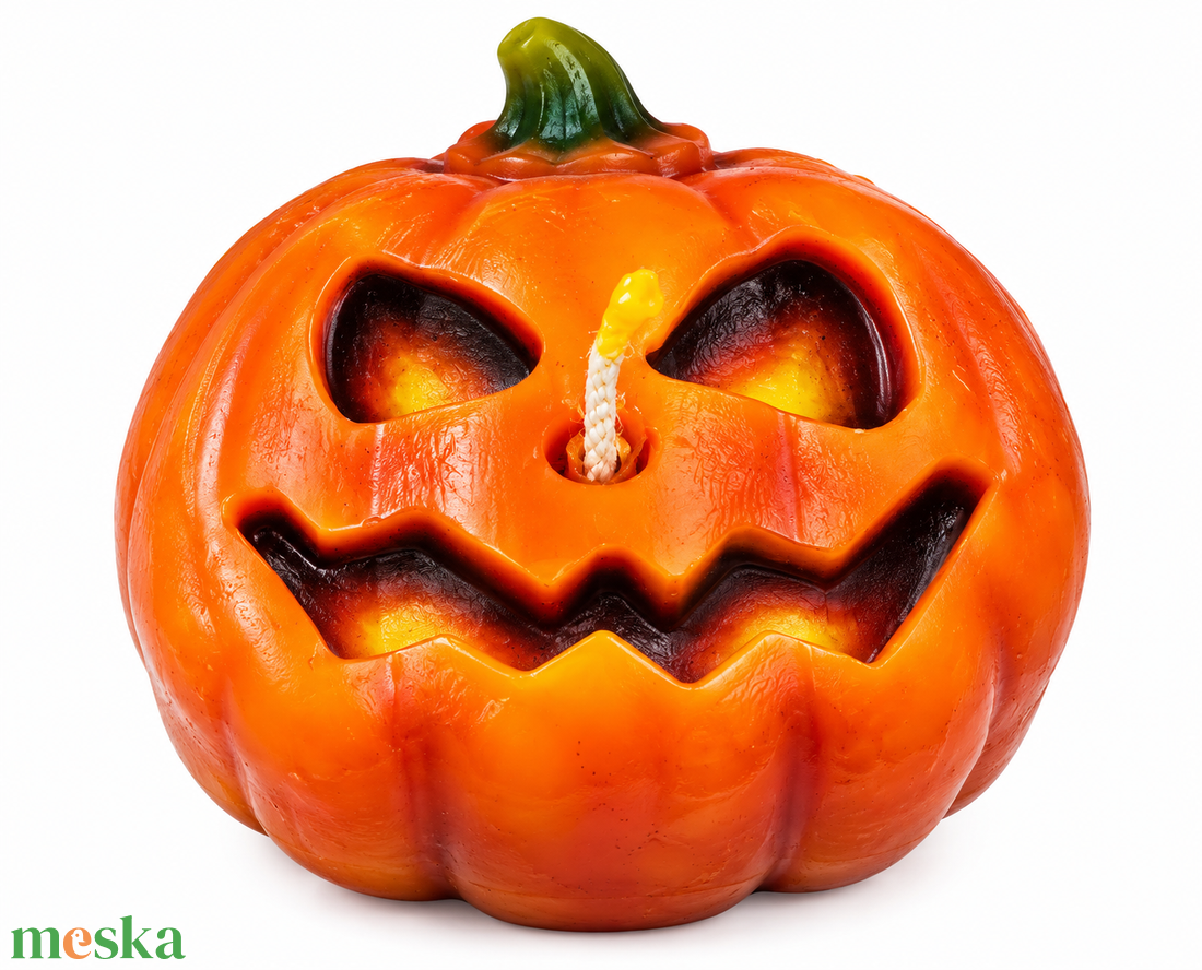 Tök mécses szilikon gyertyaöntő forma � Halloween töklámpás gyertyához - kellékek & szerszámok - vegyes alapanyag - szilikon öntőforma - Meska.hu