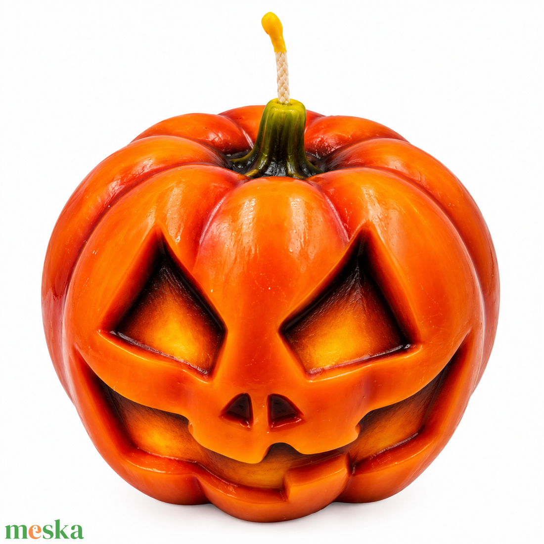 Töklámpás szilikon gyertyaöntő forma � Halloween tök gyertyához - kellékek & szerszámok - vegyes alapanyag - szilikon öntőforma - Meska.hu