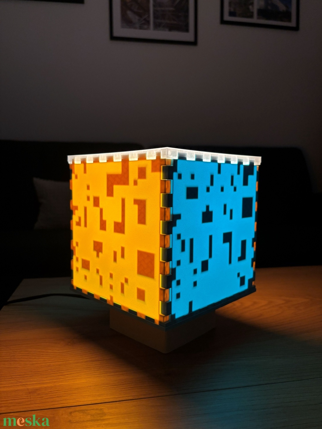 PixelBox� Asztali lámpa - otthon & életmód - lámpa - asztali lámpa - Meska.hu