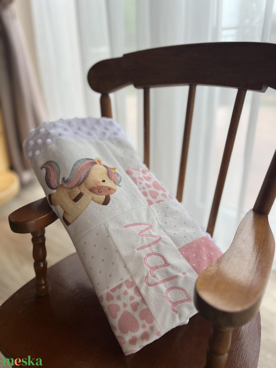 Baba és Gyermek plüss takaró (unikornisokkal) - otthon & életmód - babaszoba, gyerekszoba - Meska.hu