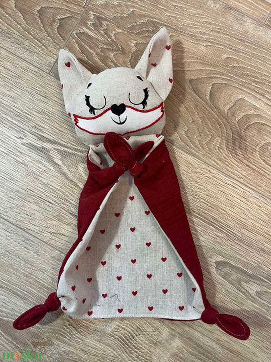 Rókás szundikendő (nyunyóka) - játék & sport - Meska.hu