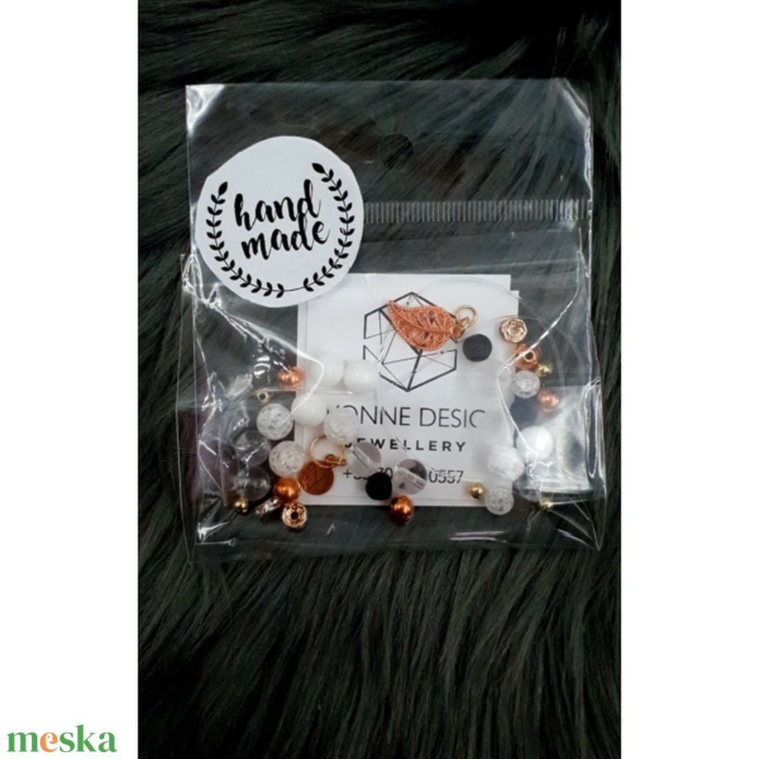 Hand made csomag rosegold levél - diy (csináld magad) - egységcsomag - Meska.hu