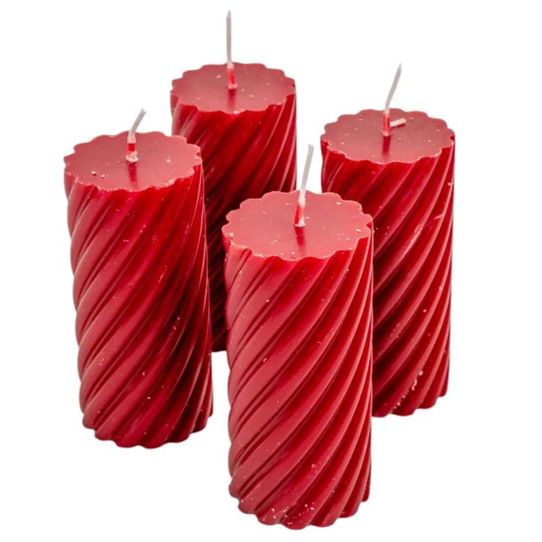 Kontúrozott csavart henger gyertya 55x100 mm - bordó - kellékek & szerszámok - dekorációs kellékek - dekorációs gyertya - Meska.hu Kontúrozott csavart henger gyertya 55x100 mm - bordó - kellékek & szerszámok - dekorációs kellékek - dekorációs gyertya - Meska.hu
