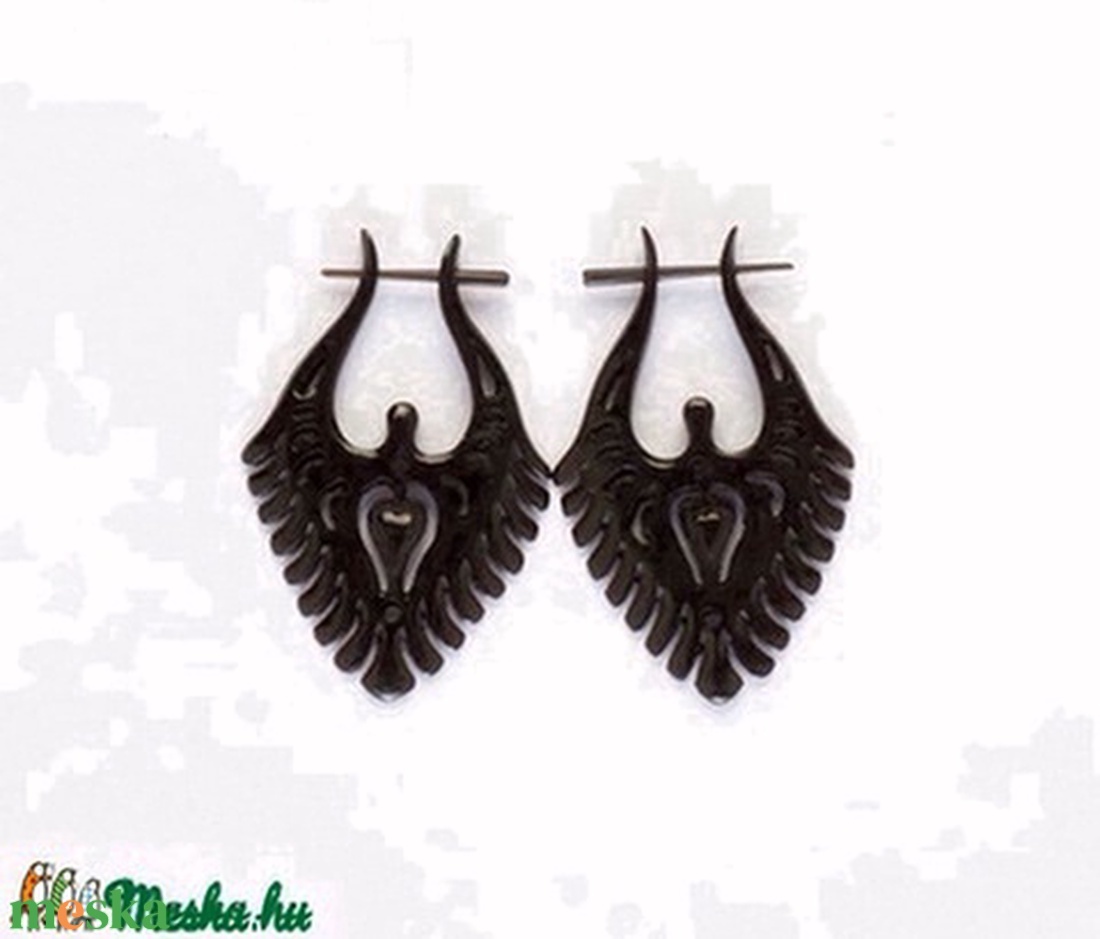 'Angyalszárny'  fülbevaló - ékszer - fülbevaló - lógó fülbevaló - Meska.hu