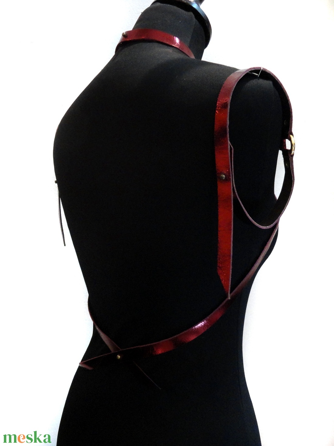 Bőr harness - ékszer - lábdísz és testékszer - piercing, fejdísz - Meska.hu Bőr harness - ékszer - lábdísz és testékszer - piercing, fejdísz - Meska.hu
