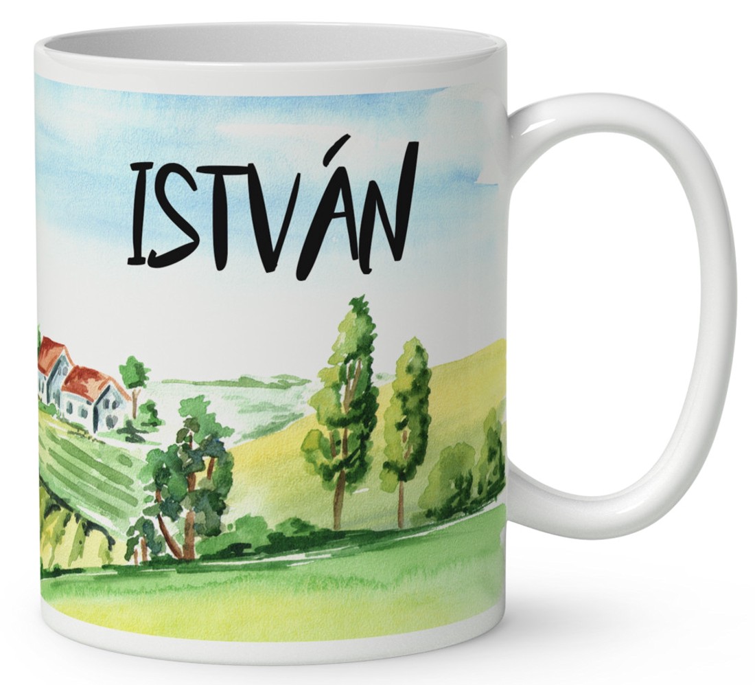 Névvel kérhető - Gazda manó paradicsommal mintás bögre - otthon & életmód - konyhafelszerelés, tálalás - tálalás - bögre & csésze - Meska.hu