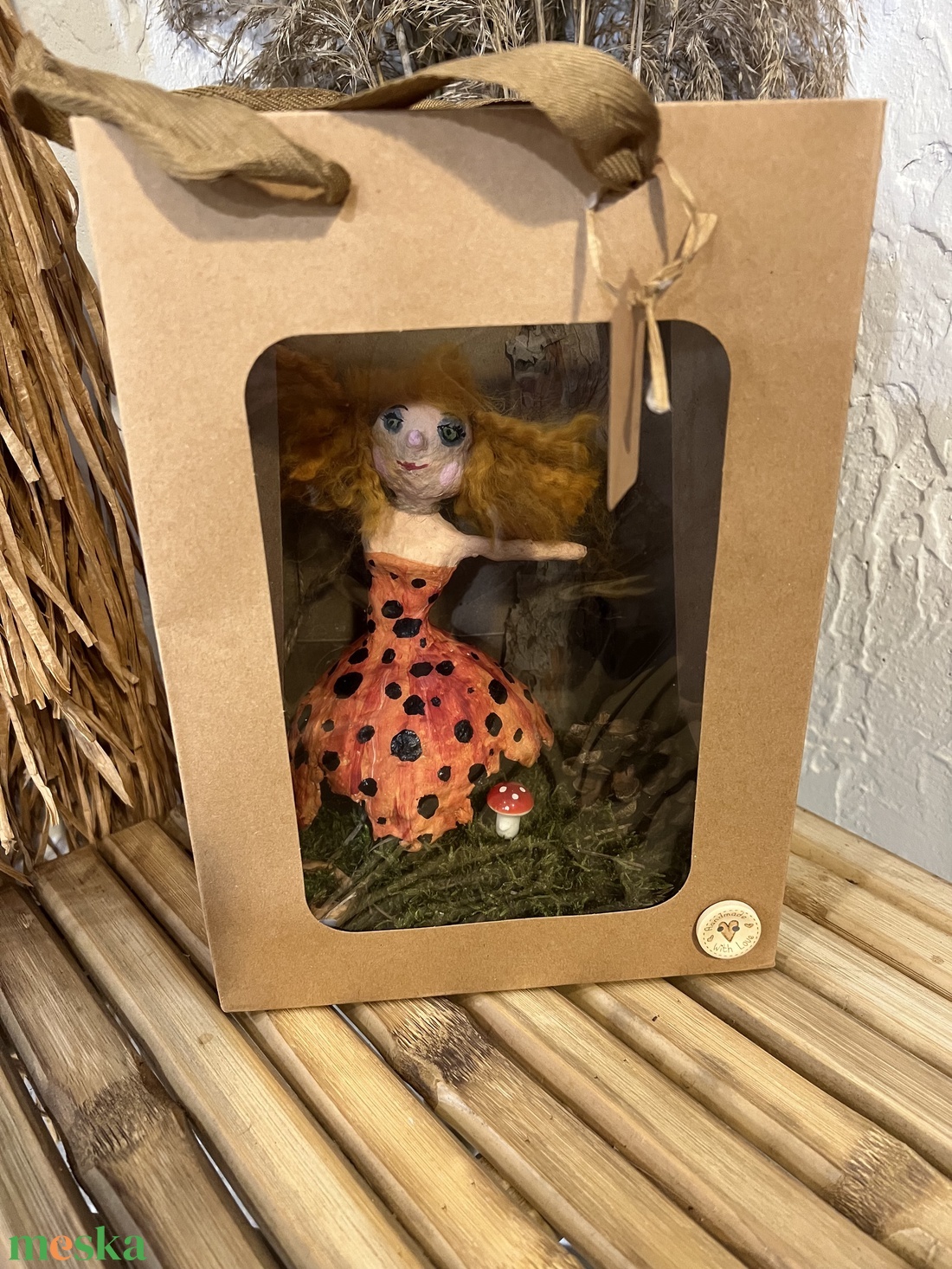 Erdőtündér Mesés környezetben - baba - mama - babaszoba dekoráció - babaszoba kép - Meska.hu