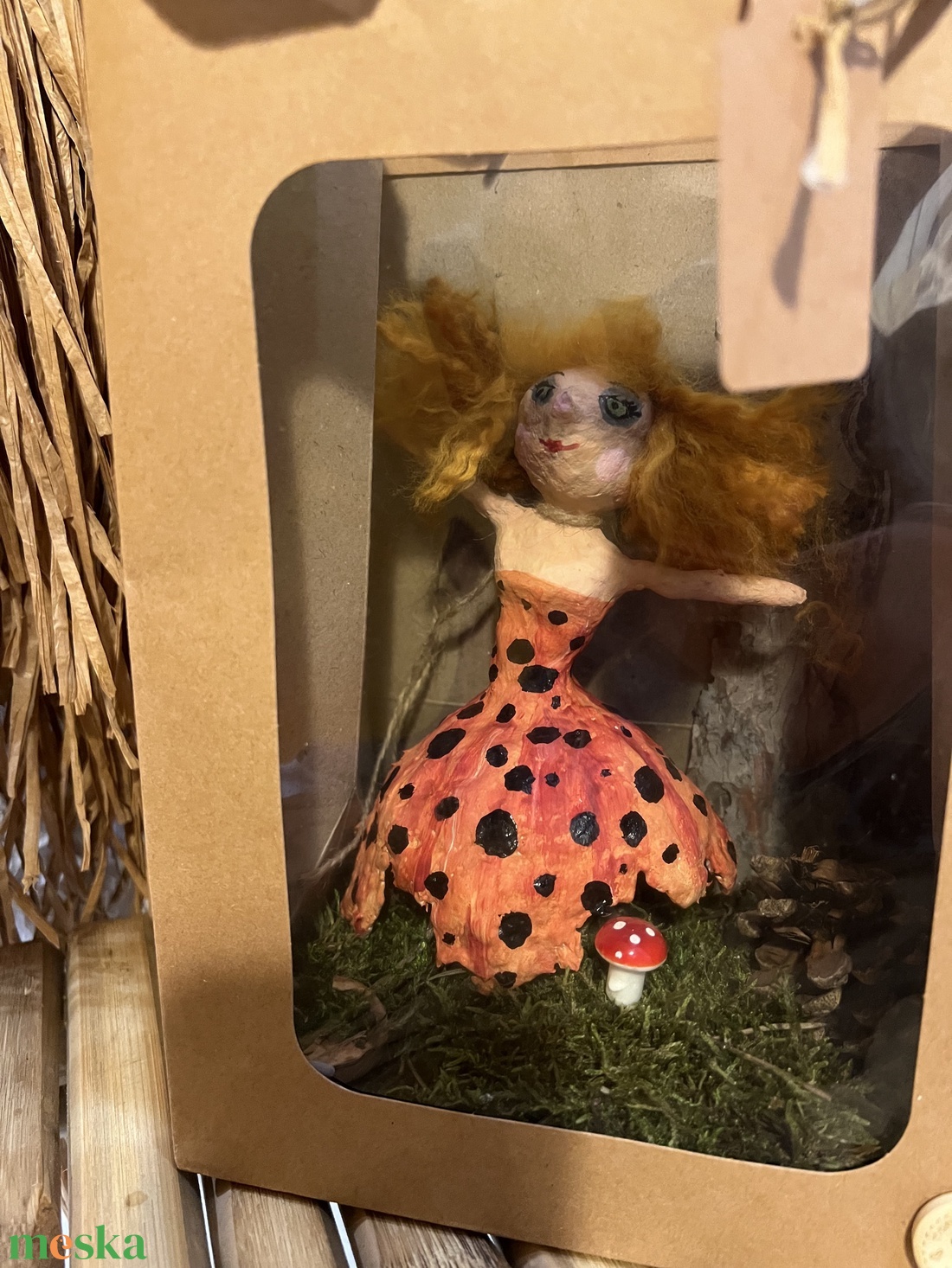 Erdőtündér Mesés környezetben - baba - mama - babaszoba dekoráció - babaszoba kép - Meska.hu