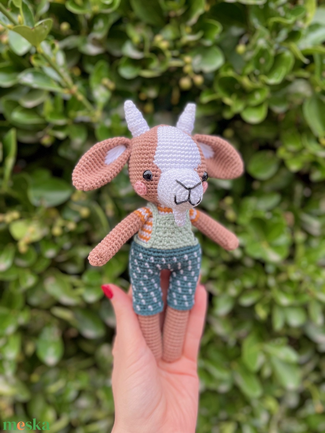 Javier, a kecske - játék & sport - plüssállat & játékfigura - más figura - Meska.hu