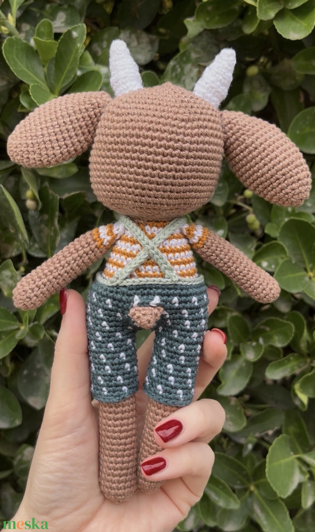 Javier, a kecske - játék & sport - plüssállat & játékfigura - más figura - Meska.hu