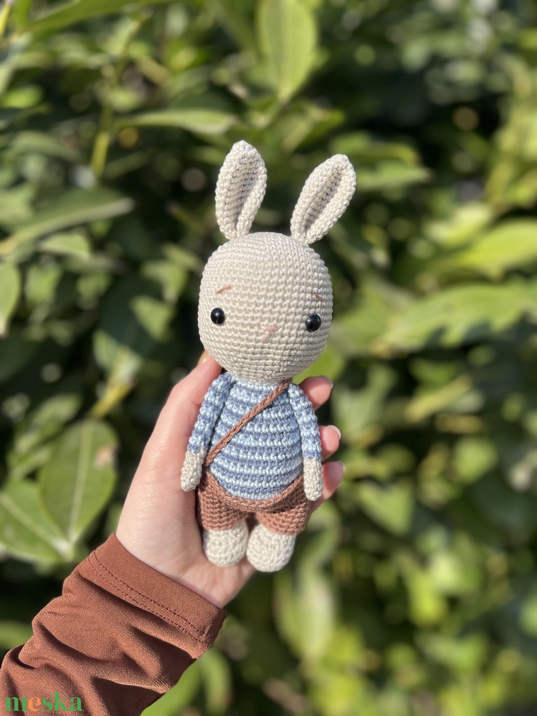 Pumpkin, a pocakos nyuszi - játék & sport - plüssállat & játékfigura - nyuszi - Meska.hu