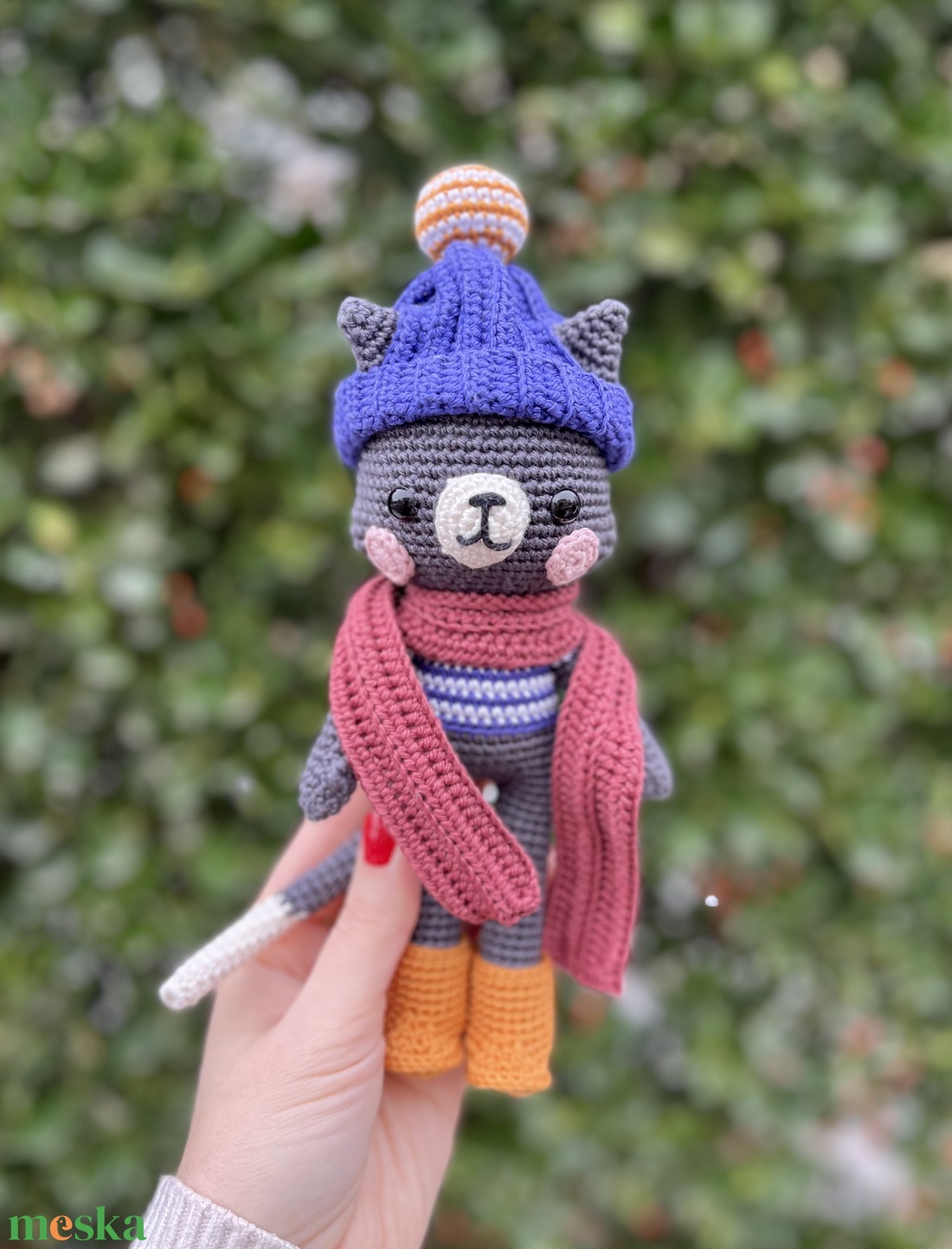 Lenny, a macska - játék & sport - plüssállat & játékfigura - cica - Meska.hu