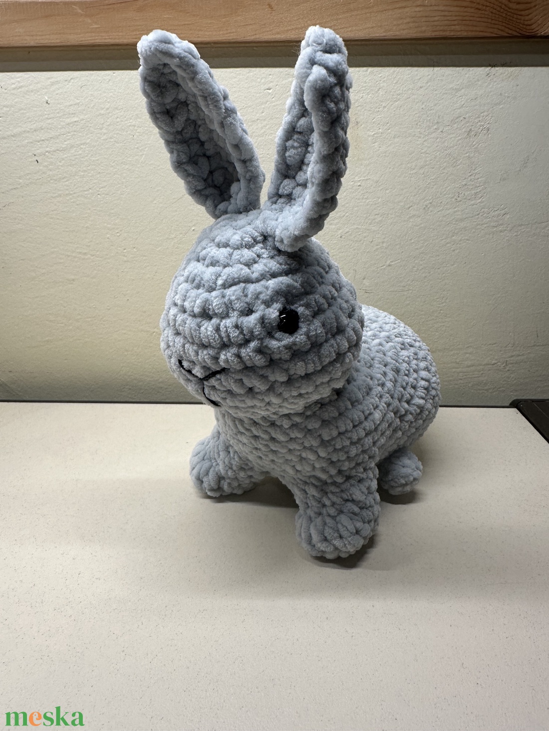 Horgolt nyuszi - játék & sport - plüssállat & játékfigura - nyuszi - Meska.hu