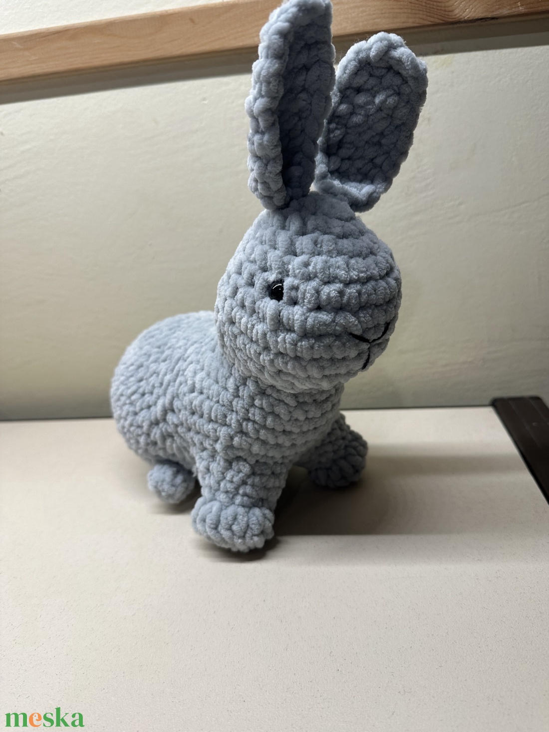 Horgolt nyuszi - játék & sport - plüssállat & játékfigura - nyuszi - Meska.hu