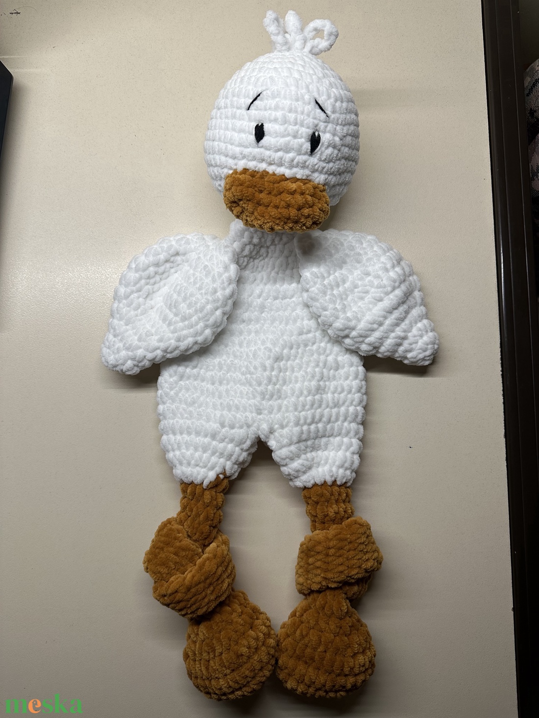 Kacsás szundipajti - baba - mama - baba játékok - szundikendő, alvóka - Meska.hu